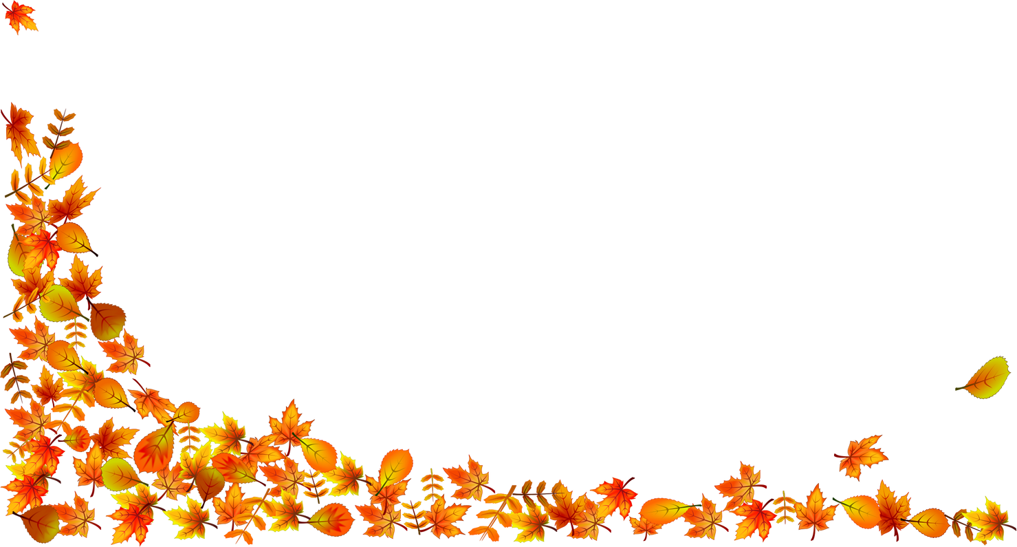 Autumn Leaves Border